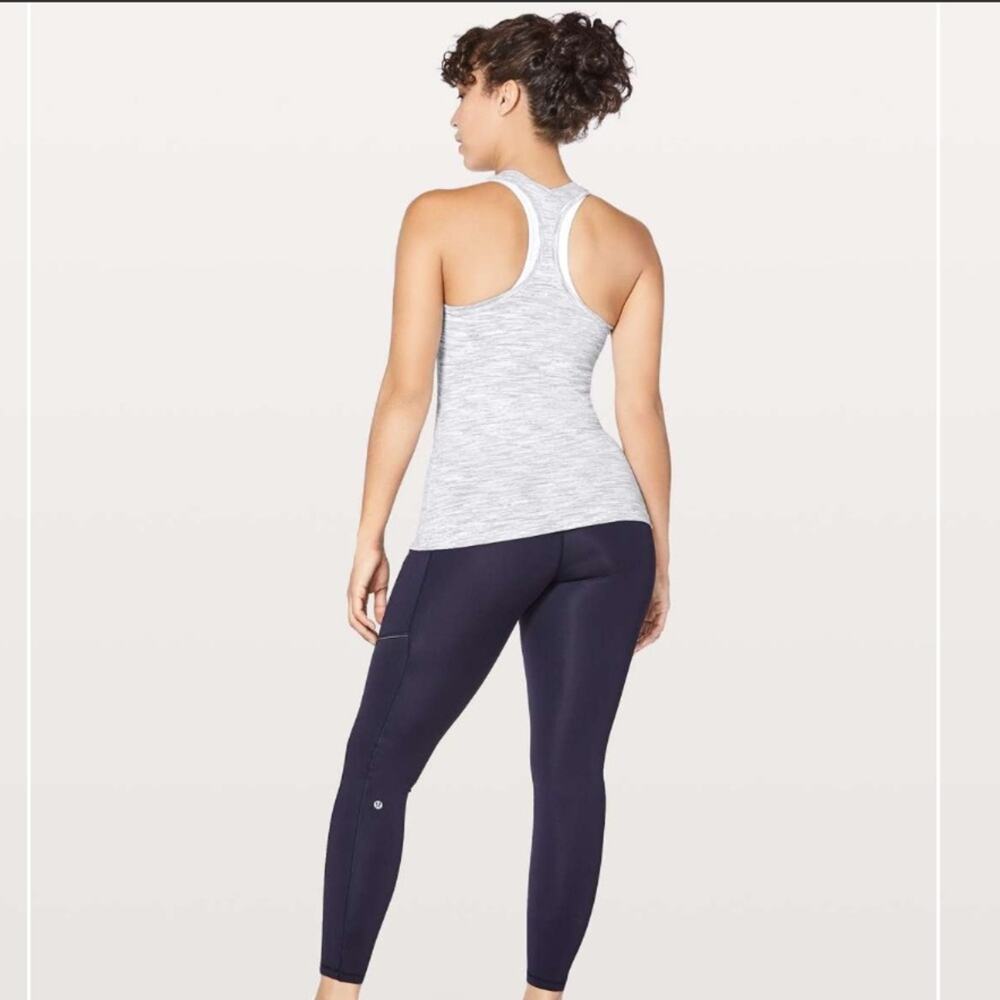 Lululemon Cool Racerback II Wee Are From Space Ice Grey Alpine White 4 - Picture 2 of 9